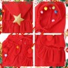 XOYTN Pet Christmas Costume, Cute Red Christmas Cat Cape Xmas