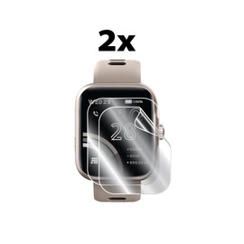 IPG for Cubitt Viva Pro Smartwatch/Fitness Tracker Hydrogel Screen Protector (2 Units) Invisible HD Clear Film Anti Scratch Guard-Smooth/Self-Healing/Bubble Free for Viva Pro
