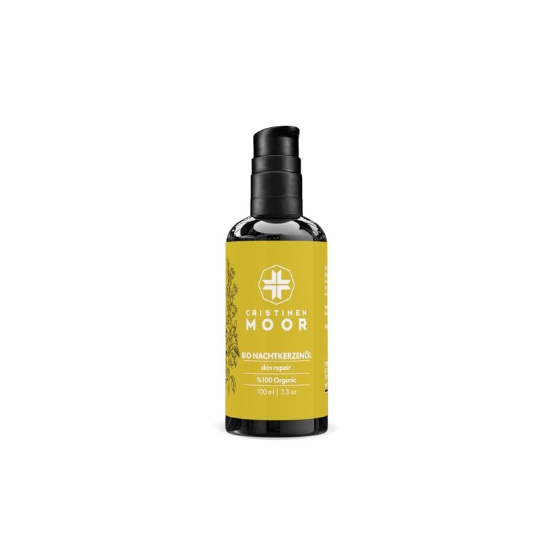CristinenMoor Organic Evening Primrose Oil Cold Pressed 100ml Vegan