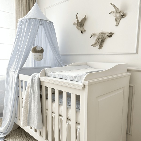 Cotton & Sweets Canopy Muslin Collection - Light Blue