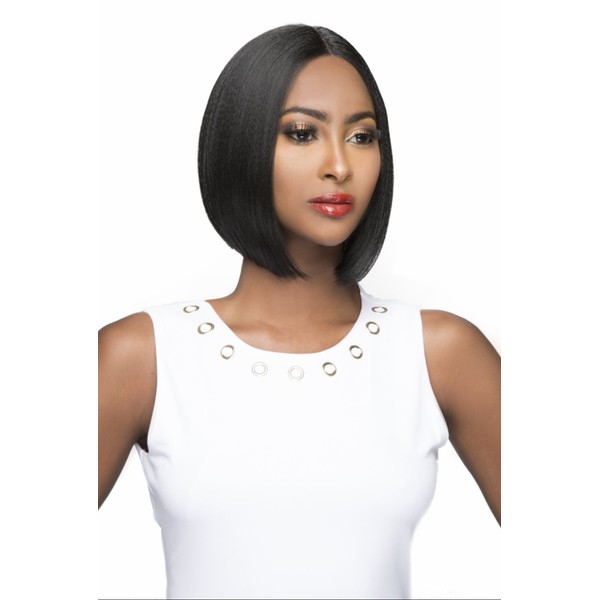 LH BUBBLE (B27) - THE WIG Brazilian Human Hair Blend Lace Front Wig