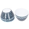 4PCS 6in Salad Bowl Dinner Serving Bowl Sets Kitchen Imitation