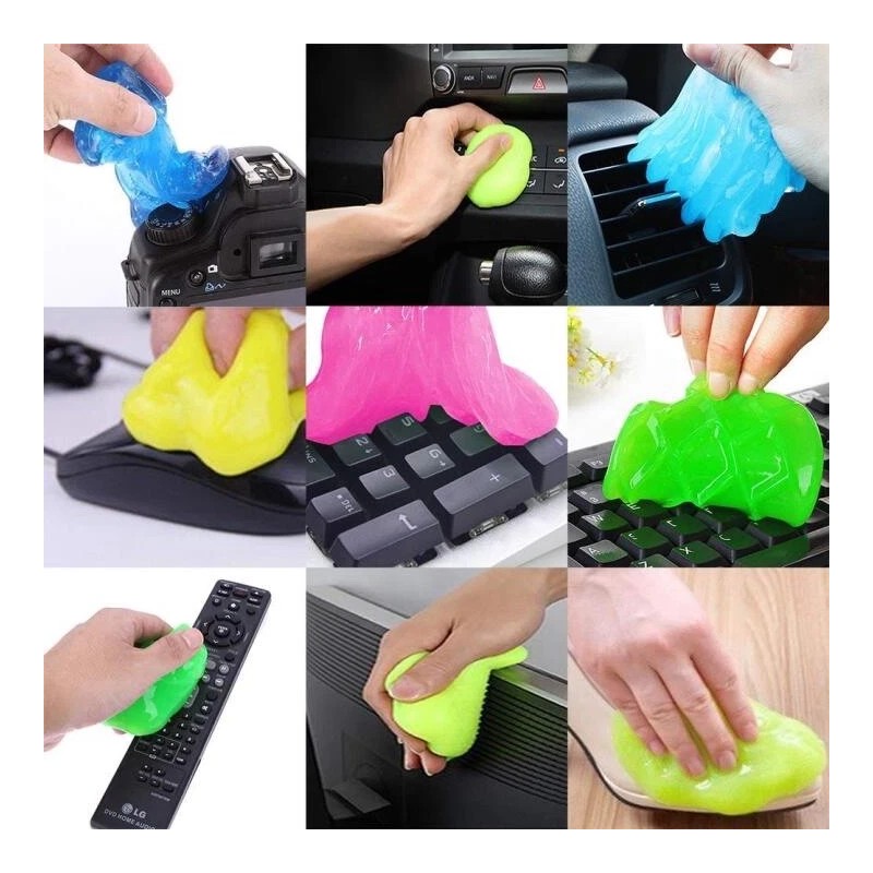 Super Clean Universal Cleaning Gel for PC Keyboard, Car Dirt
