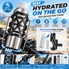 Motorcycle & Bike Cup Holder for Handlebar – Automatic Clamping