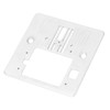 Sewing Machine Needle Plate Q235 Steel 7.8x7.7cm Straight Stitch Needle