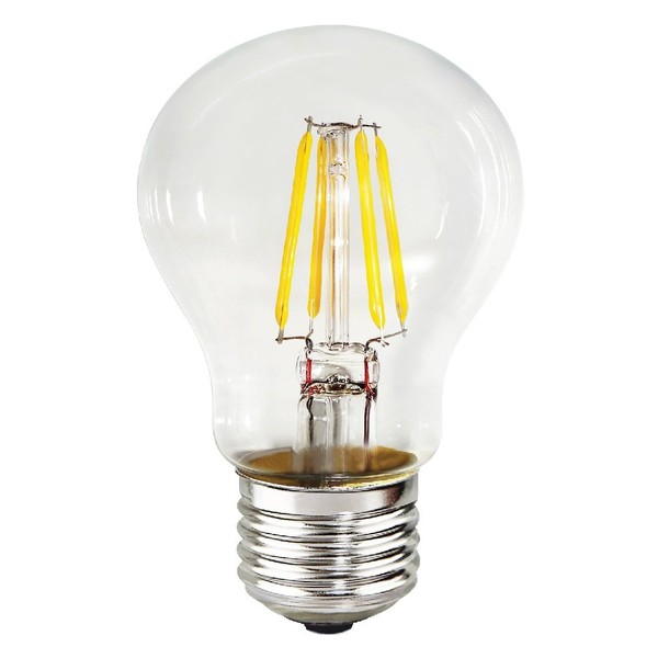Goodlite 3000k G-83445 7w A19 LED Light Bulb, 60-Watt Equivalent 850 lumens E26 Base Warm White Dimmable Clear