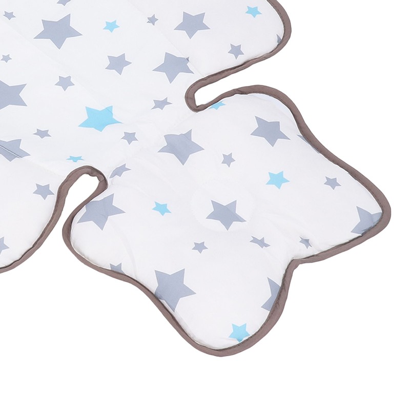 Baby Carriage Cushion Body Support Special Shaped Reduce Fatigue Washable