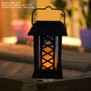 Outdoor Hanging Solar Lantern Energy Saving Warm Light Rechargeable Solar