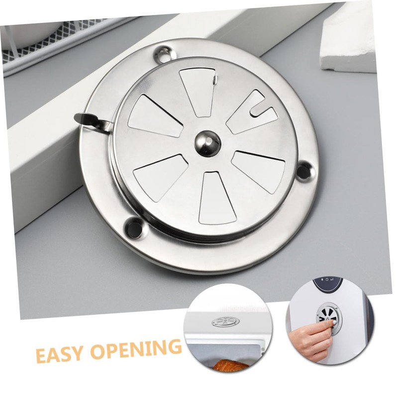 TEHAUX Oven Vent Cover Set 2 Pcs Regulating Valve for