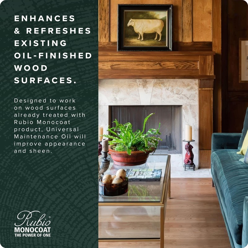 Rubio Monocoat Universal Maintenance Oil, 200 ft² - Pure |