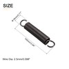 DTGN 2.5x18x100mm(WxODxL) Extension Spring - 1Pack - Good for Home