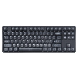 DROP + MiTo Keysterine Transparent ABS Keycap Set R2 - Smoke - 60%, 65%, 75%, TKL, WKL, 1800, 96-Key, Full-Size and More Cherry MX Style Keyboard Compatibility