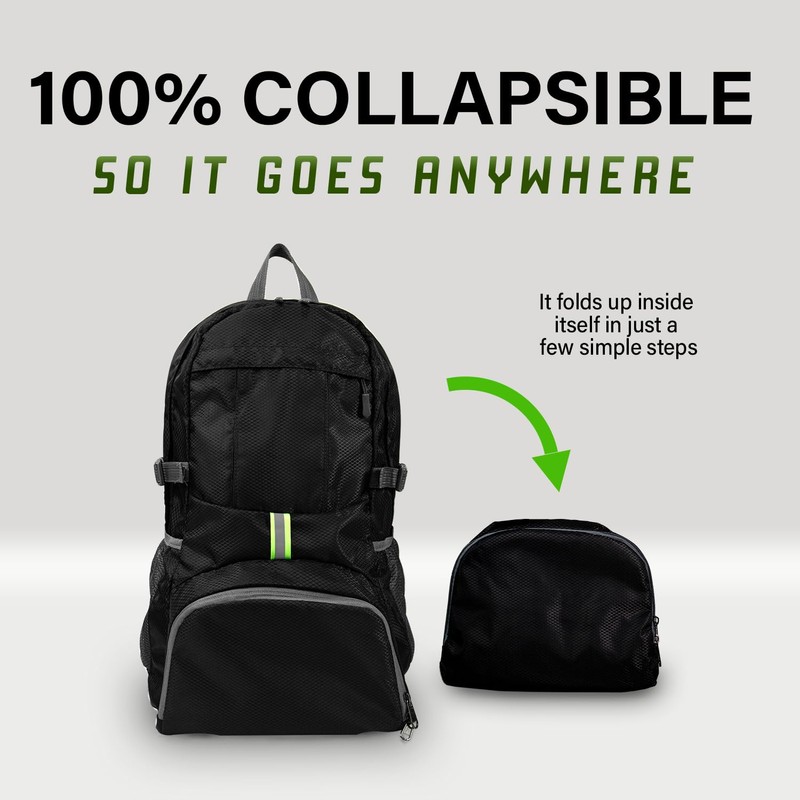 MODERN NEEDS Ready Pack 35L — Lightweight Backpack for Travel