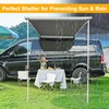 Yescom Car Side Awning Replacement 4.5x6 Ft Rooftop Tent UV50+(Only