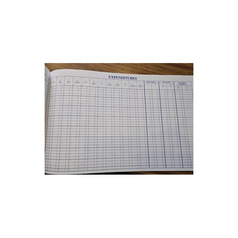 National Small Business Income Tax Record Bood Ledger New