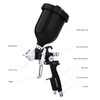 ENDOZER Economical All-Round Spary Gun Pneumatic Gravity Feed Painter with