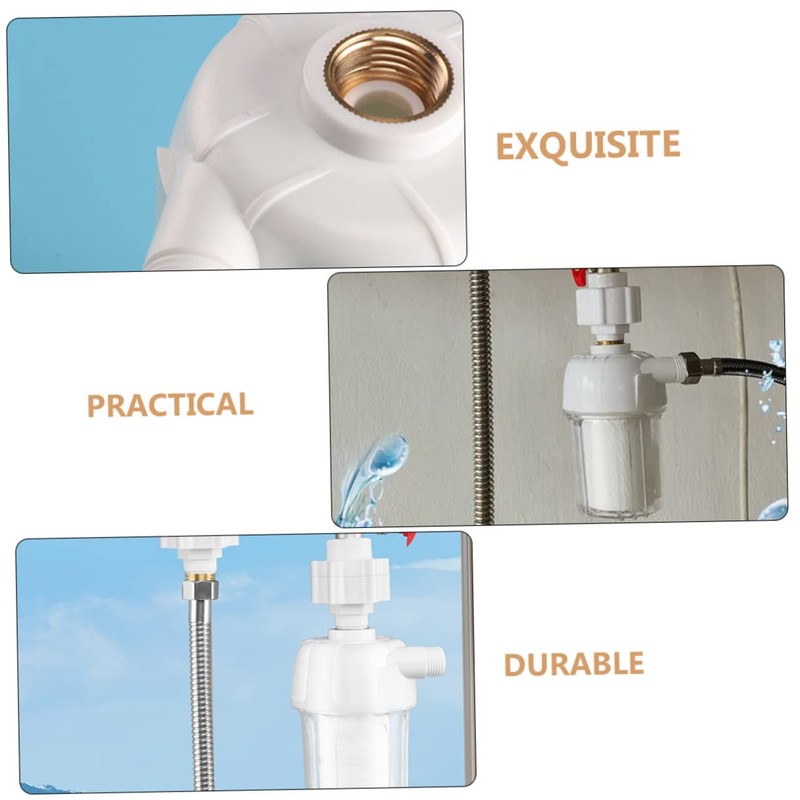 TEHAUX Water Heater Filter Under Sink Water Purifier Plastic Filter