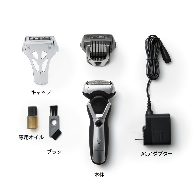 Panasonic ES-RT46-S Men's Shaver, 3 Blades, Silver Tone