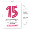 15th Birthday Card - Funny Joke for 15 Year Old