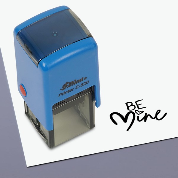 Printtoo Teachers Stamp Be Mine Self,Inking Rubber Stamp Motivation Encouragement