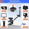 Hemmotop Magic Arm Camera Mount Clamp, 9.8 in Adjustable Articulating