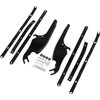 TCMT Windscreen Windshield Mount Bracket Kits Fits For Harley Softail