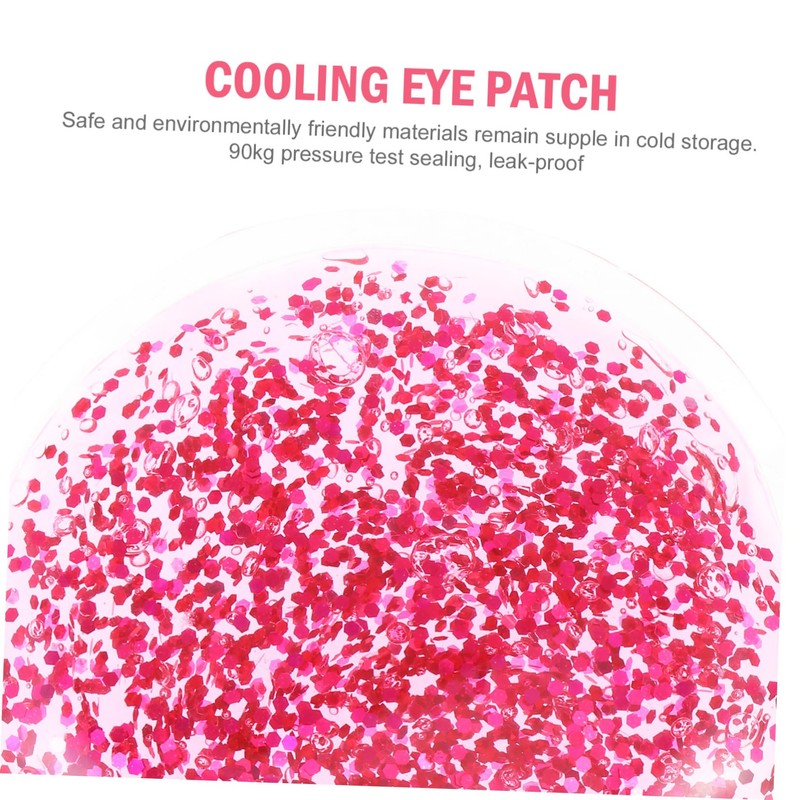 TOVINANNA 2pcs Cooling Eye Patches for under Eye Care Reusable