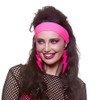 WIcked Cosutmes Adult 80's Neon Pink Lightning Clip On Earings