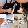 Jetech 200mm (8 Inch) Adjustable Spanner with Soft Grip Handle