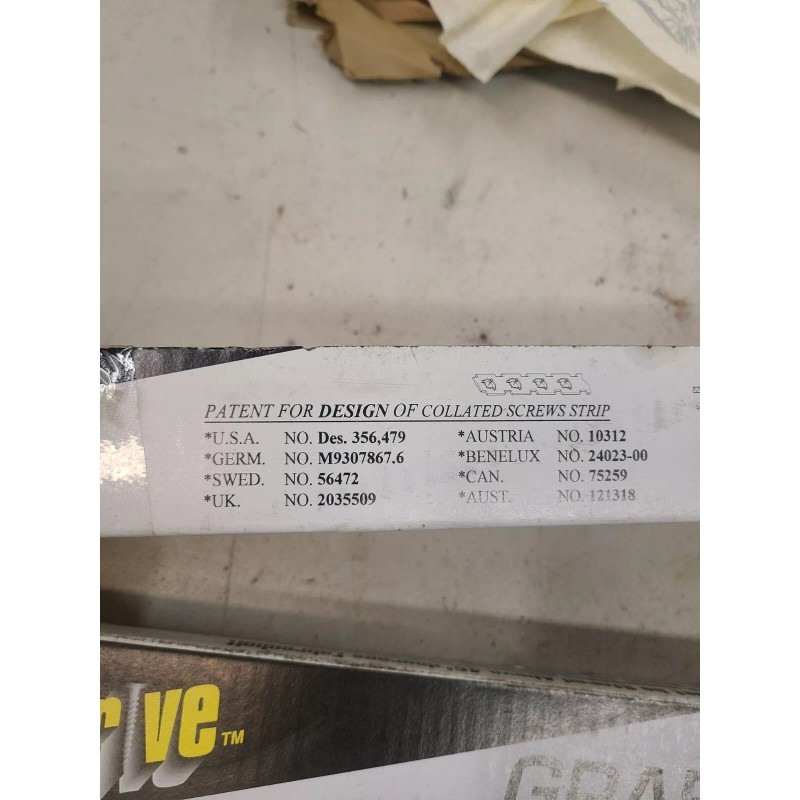 Grabber 2 LotGrabber SuperDrive Collated Screws 8 x 3 "