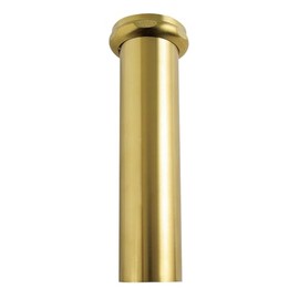 Kingston Brass EVT6127K Century 1-1/2" x 6-1/2" Slip Joint Tailpiece Extension Tube, 2'' (L) x 2'' (W) x 6-5/16'' (H), Brushed Brass