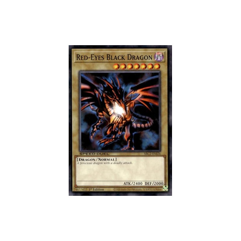 Red-Eyes Black Dragon - SBC2-ENI26 - Common - 1st Edition