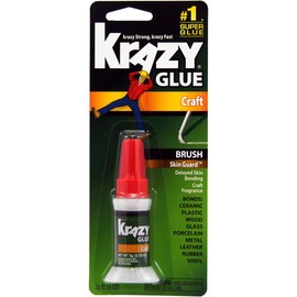 Elmers/X-Acto KG93536 Skin Guard Brush on Krazy Glue, 0.18-Ounce