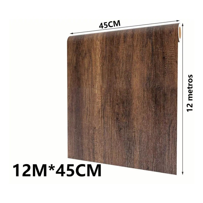 papel Tapiz Autoadhesivom 12 Mts X 45 Cmpapel Pintado Autoadhesivo