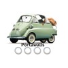 PORTAWALL 8 inch Rims White Wall tire Portawall Topper Rubber