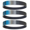 3Pack 135J6 Planer Drive Belt for Ryobi AP10 AP-12, Delta