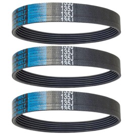 3Pack 135J6 Planer Drive Belt for Ryobi AP10 AP-12, Delta 22-540 TP300, Ridgid, Craftsman Planer