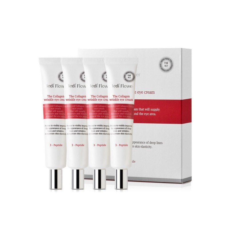 Collagen Wrinkle Eye Cream 40ml 4-Piece Gift Set / 콜라겐
