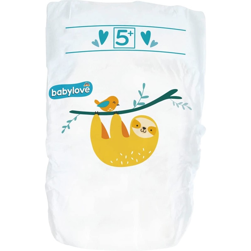 babylove Juniorplus Premium Active Plus Size 5+ Nappies 13-27 kg
