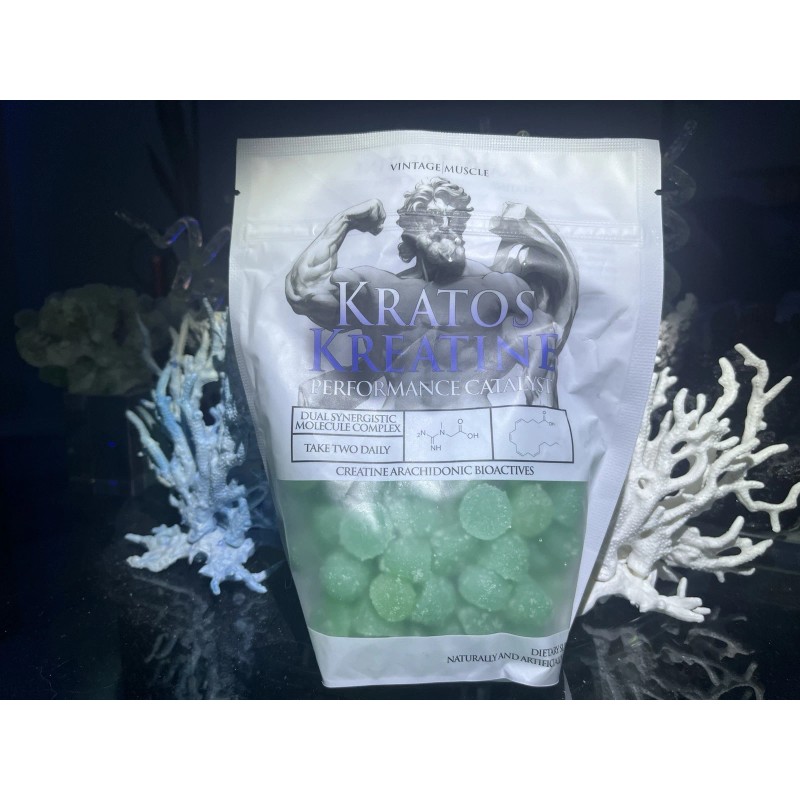 Vintage Muscle Kratos Micronized Creatine Gummy’s W/Arachidonic Acid By Vintage