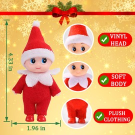 Christmas Elf Baby Dolls Gifts Accessories Tiny Elf Toys Christmas Stocking Stuffers Holiday New Year Newborn Boy Girl Gifts
