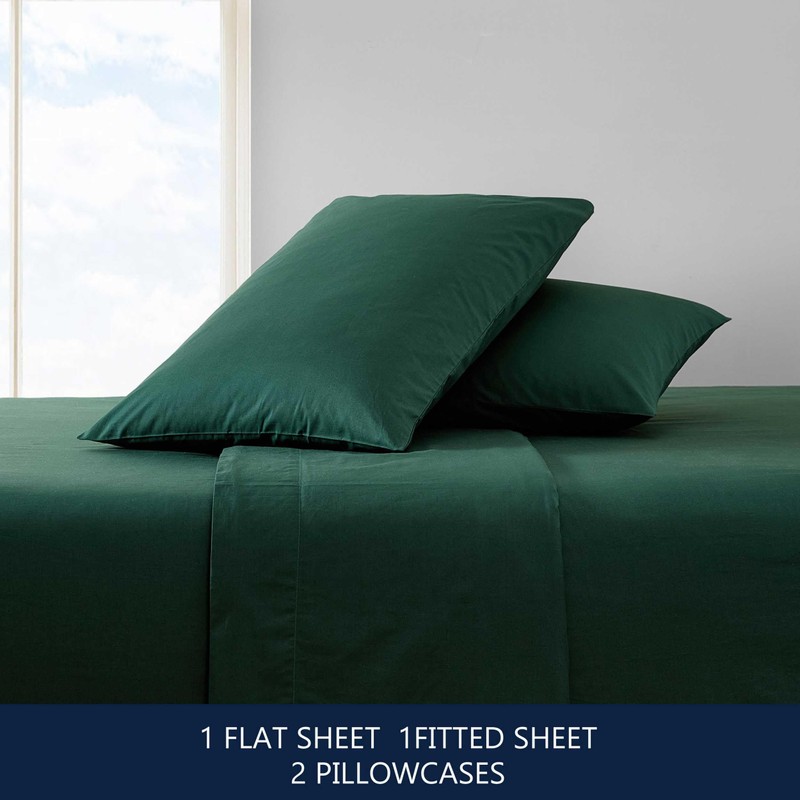 Nautica - Full Bed Sheets, Lightweight Cotton Percale Bedding Set