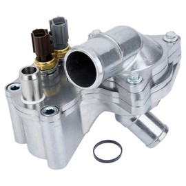 Upgraded Aluminum Thermostat Housing Assembly(1PCS).Replaces Part # SK121093,4L5E8A586AB.Fit for 2001-2005 Ford Explorer, 2001-2008 Mazda B4000,2001-2011 Ranger, 2001 Mercury Mountaineer.