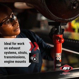 AFF 2 Ton Underhoist Component Stand - All Steel Stabilizing Stand with 55" to 85.5" Lifting Range - Supports Vehicle Components, for Exhaust and Suspension Work