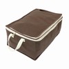 Towa Sangyo 85688 Storage Bag, Clothes, Double Height, Brown, 19.7