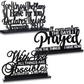 I Still Remember the Days I Prayed Sign Inspirational Table Blessed Signs Wood Motivational Home Decorations Farmhouse Table Home Decor Centerpieces for Home Living Room Office (Inspirational Style)