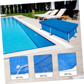 Kisangel Cover for Inflatable Pool Tarp Dust and Rain Protective Blanket Reduces Evaporation and Debris for Easy Maintenance