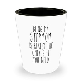 HollyWood & Twine Funny Stepmom Gift for Stepmoms from Stepdaughter or Stepson Best Step Mom Ever Mother's Day Birthday Present