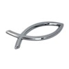Christian Fish Chrome Auto Emblem