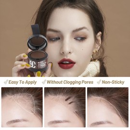 SOVONCARE Instantly Hairline Powder, Root Touch Up Powder for Thinning Hair for Women, Root Touch Up Root Cover Up Conceals Hair Loss Thin Hair Cover (Hazel Brown)